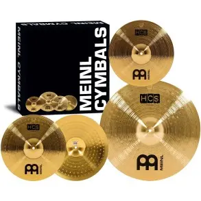 Set de platillos Meinl HSC Hi-Hat 14" + Crash 14" + Crash/Ride 18"