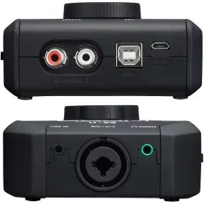 Interfaz Zoom De Audio Portátil Grabación En 2 Canales U22