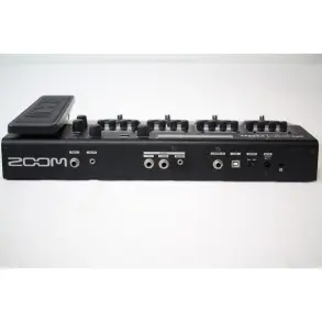 Pedalera de efectos Zoom / Para guitarra con Pedal de Expresion
