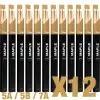 Pack X 12 Pares De Palillos Stagg 5B Punta De Nylon