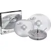 Set De Platillos Sabian Low Volume Quiet Tone Hi Hat 13" + Crash 14" + Ride 18"