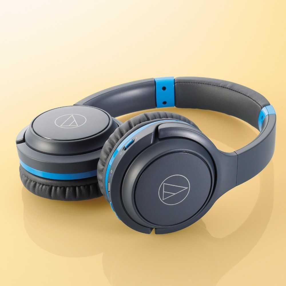 Auriculares Audio Technica C/ Bluetooth + Mic 1 ATH-S200BTGBL