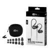 Auriculares Mee Audio M6 Inear Intraurales Monitoreo Vivo black