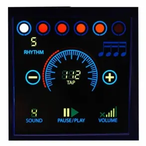 Metronomo Con Pantalla Tactil Snark SM1