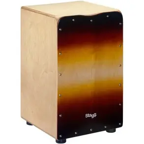 Cajón Flamenco Stagg Tapa Color Sunburst CAJ50MSB