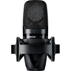 Microfono Condenser Shure Con Accesorios PGA27-LC