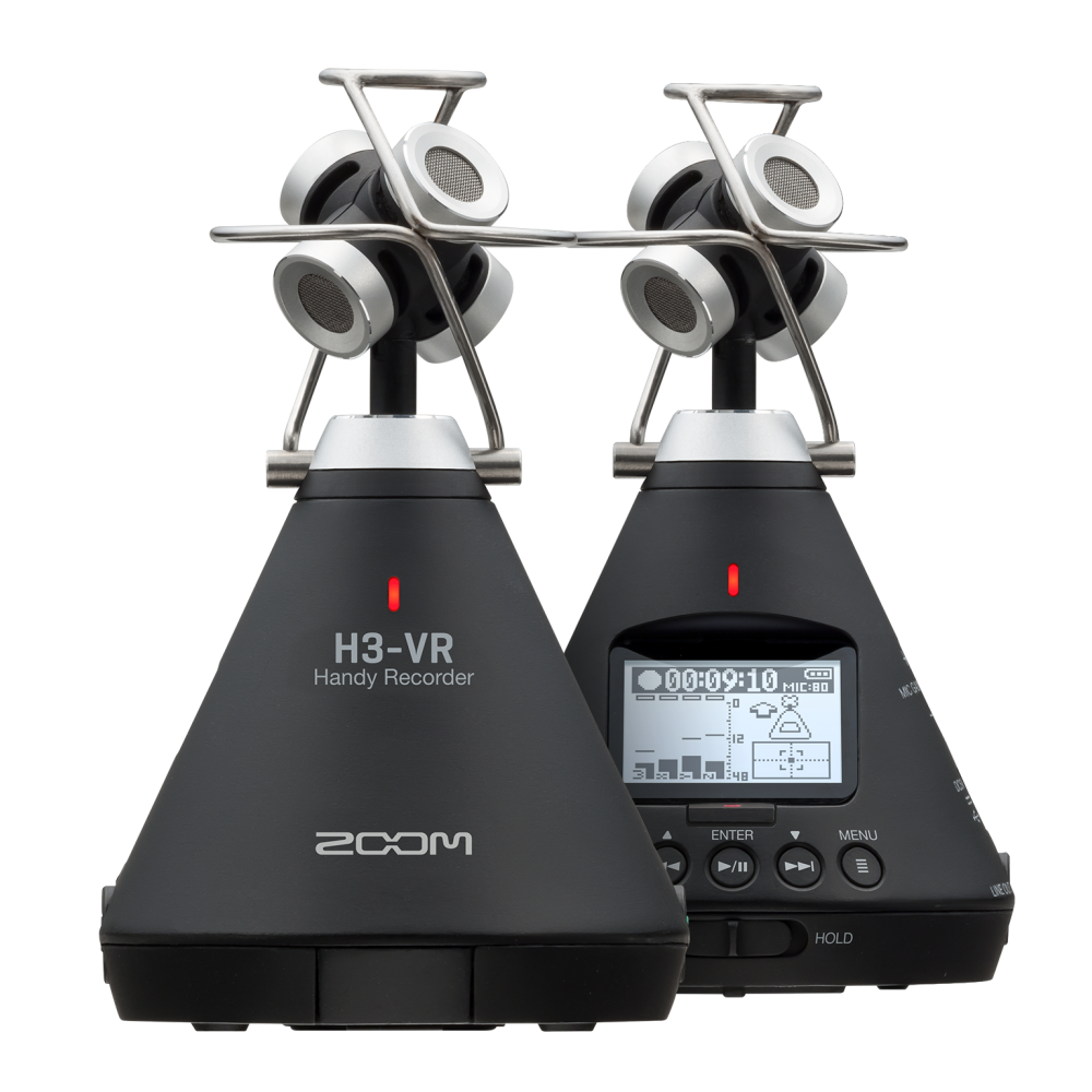 Handy Zoom Recorder USB Grabador Digital 360º 4 mics H3-VR