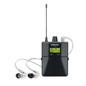 Sistema De Monitoreo Intraural Shure Psm300 Pro Con Auricular Se112 In Ear