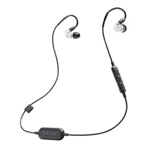 Auricular Shure Intraural SE215 translucido C/Bluetooth SE215-CL-BT1