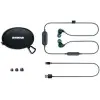 Auricular Shure SE112 Intraural negro con Bluetooth C/control remoto y microfono SE112-K-BT1