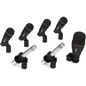 Set De 7 Micrófonos Samson Para Batería Acústica DK707