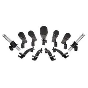 Set De 7 Micrófonos Samson Para Batería Acústica DK707