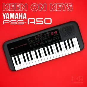 Teclado Mini Yamaha Sensitivo Portatil De 37 Teclas PSSA50