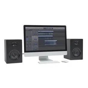 Monitores De Estudio Samson M50 80W 5,25" Pulgadas