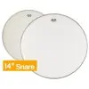 Pack parches para Redoblante Encore By Remo Ambassador De 14" Coated + Hazy Bordonero