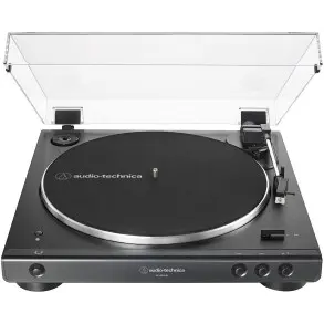 Bandeja Tocadiscos Audio Technica LP60X Bluetooth Color Negro