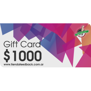 GIFT CARD $1000 en Tienda Feedback