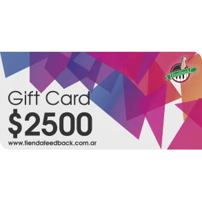GIFT CARD $2500 en Tienda Feedback