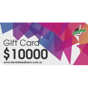 GIFT CARD $10.000 en Tienda Feedback