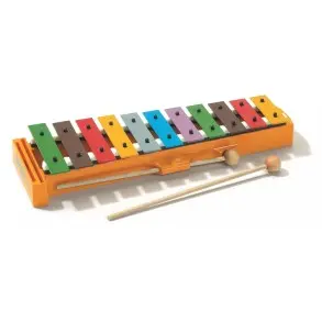 Metalofon Sonor Con 11 Notas De Colores GSKINDER