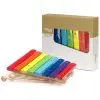 Xilofon Stagg De Matera Con 8 Notas De Colores XYLOJ8RB