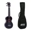 Ukelele Soprano Color Negro - Mahalo MR1BK + Funda