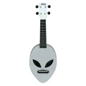 Ukelele Soprano Mahalo Alien Metallic Silver