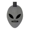 Ukelele Soprano Mahalo Alien Metallic Silver