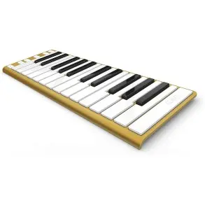 Teclado Controlador MIDI CME XKEY 25 Notas PC Mac IPAD IPHONE Dorado