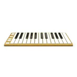 Teclado Controlador MIDI CME XKEY 25 Notas PC Mac IPAD IPHONE Dorado