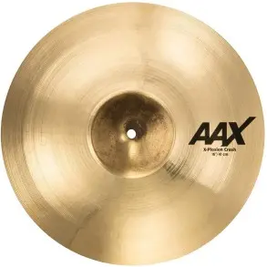 Set de Platillos Sabian AAX X-PLOSION Crash 16" Y Crash 18" con funda de platillo de regalo