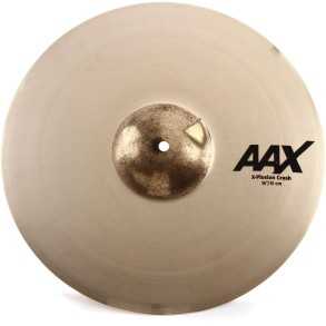 Set de Platillos Sabian AAX X-PLOSION Crash 16" Y Crash 18" con funda de platillo de regalo