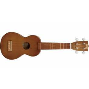 Ukelele Soprano Color Natural - Mahalo MK1tbr + Funda