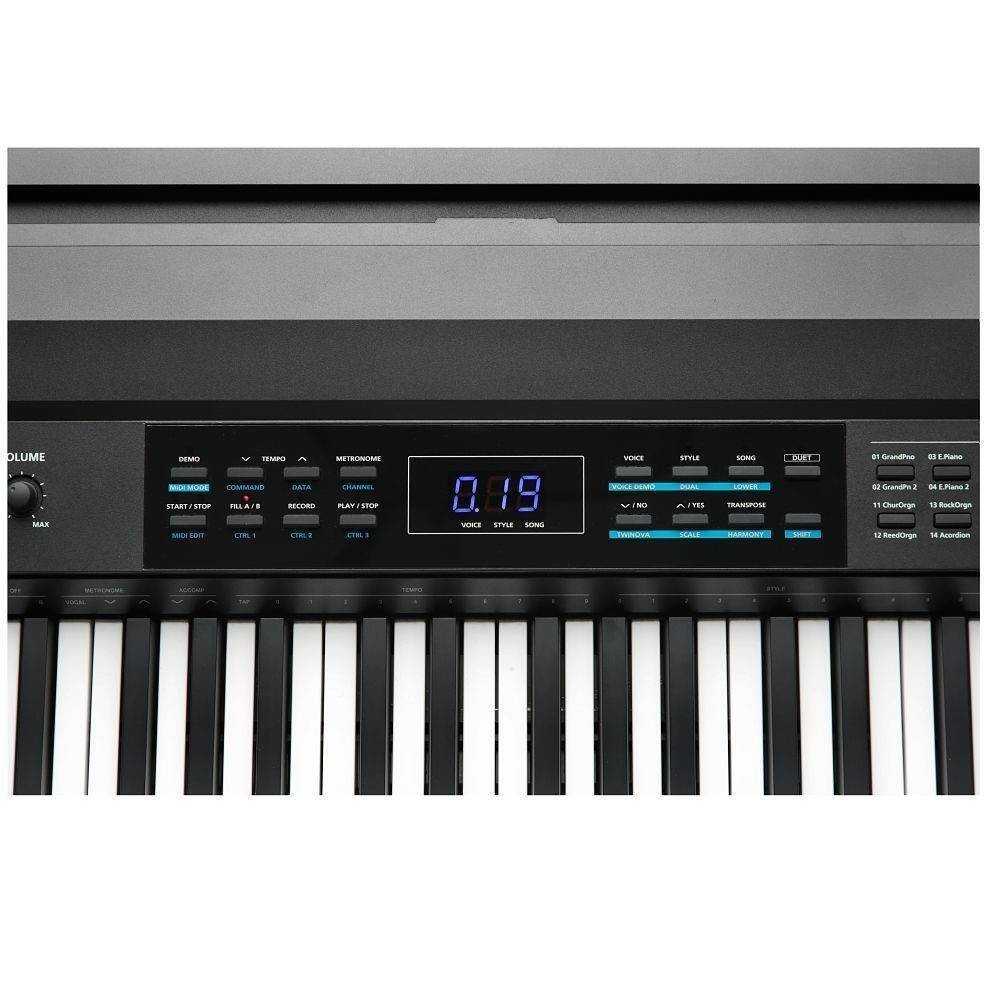 Piano Kurzweil Ka70 88 Teclas Sensitivo Soporte Banqueta