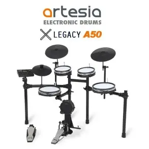 Bateria electronica Artesia A50 5 Cuerpos Parches Mesh doble zona