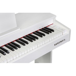 Piano Digital Kurzweil M70 88 Teclas Mueble Blanco con Banqueta