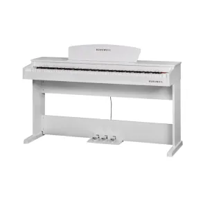 Piano Digital Kurzweil M70 88 Teclas Mueble Blanco con Banqueta