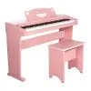 Piano Digital Niños Artesia FUN1 5 Octavas Mueble Rosa