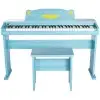 Piano Digital Niños Artesia FUN1 5 Octavas Mueble Celeste
