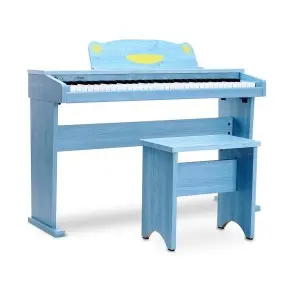 Piano Digital Niños Artesia FUN1 5 Octavas Mueble Celeste
