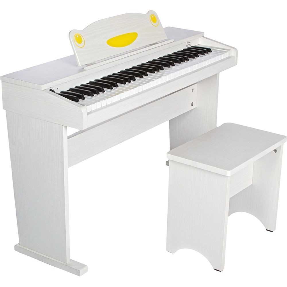 Piano Digital Niños Artesia FUN1 5 Octavas Mueble Blanco