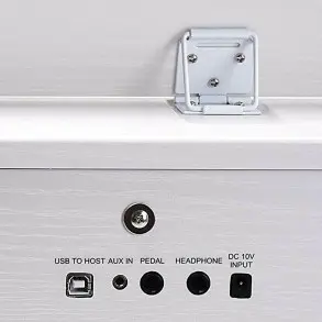 Piano Digital Niños Artesia FUN1 5 Octavas Mueble Blanco