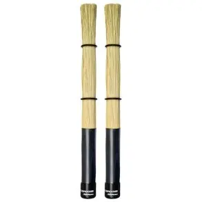 Escobillas Promark De Madera Mango Plastico Diametro 1"