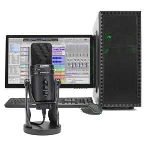 Microfono Condenser Samson Interface USB G-Track Pro