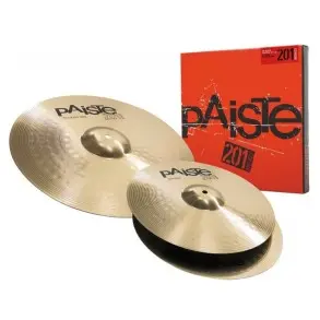 Set De Platillos Paiste Ride/Crash 18" + Hi Hat 14" 201 Essential Set 14/18