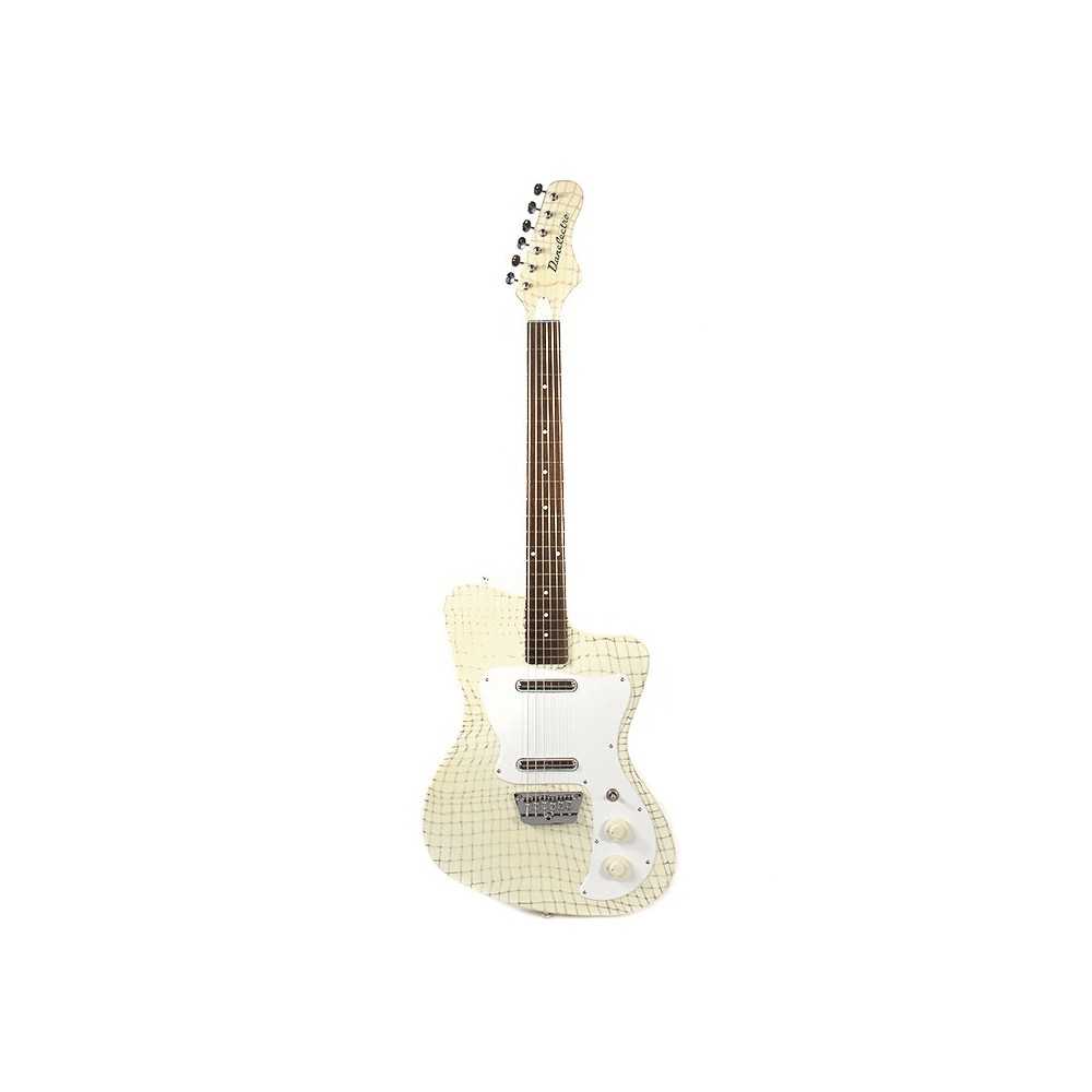 Guitarra Electrica Danelectro 67 Heaven Alligator Creme