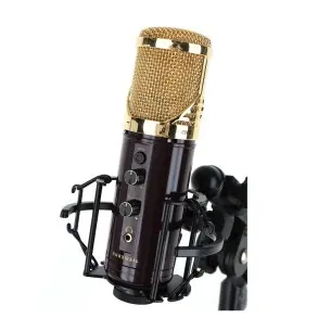Microfono USB Condenser Kurzweil KM1U Capsula Dorada