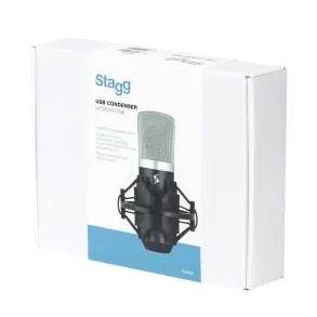 Microfono Condenser Stagg Sum40 | Cable USB