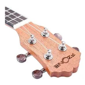 Ukelele Soprano color Madera CAOBA - Fzone FZU-06 + Funda