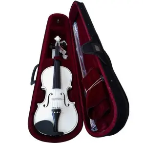 Violin de Estudio Stradella 4/4 MV1411&nbsp; Estuche y Accesorios Blanco